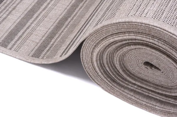 Behúň Floorlux 20201 strieborný / čierny