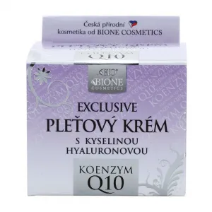 Bione Cosmetics Exclusive Q10 pleťový krém s kyselinou hyalurónovou 51 ml