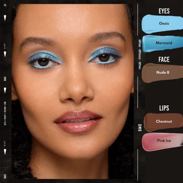 Danessa Myricks Beauty Colorfix Pastels multifunkčné líčidlo na oči, pery a tvár odtieň Oasis 10 ml