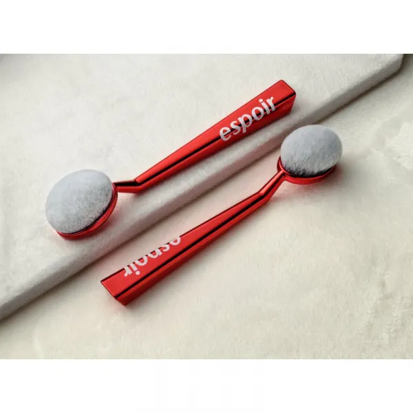 espoir Super Soft Face Brush guľatý štetec na make up a podkladovú bázu 1 ks