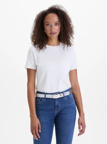 Cream Women's Short Sleeve T-Shirt ORSAY - Women's