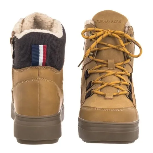 U.S. POLO ASSN. ICY Dámska zimná obuv, hnedá, veľkosť
