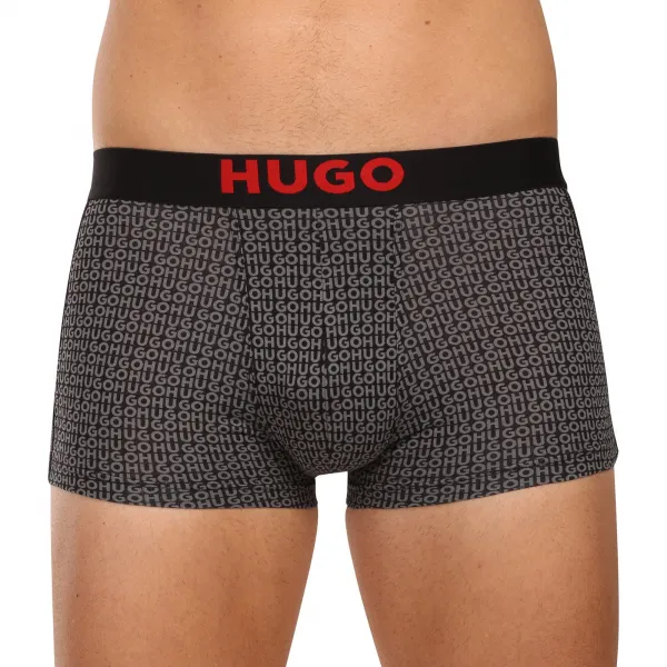 3PACK pánske boxerky HUGO viacfarebné (50549140 960) M, trenky