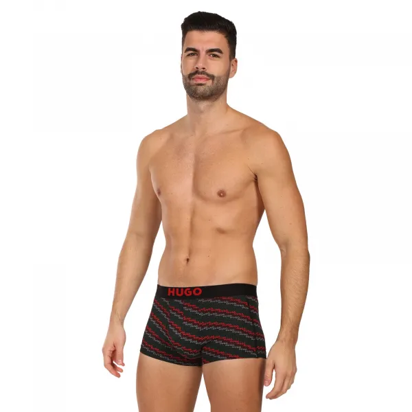 3PACK pánske boxerky HUGO viacfarebné (50549140 960) M, trenky