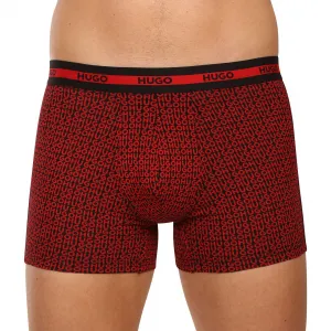 3PACK pánske boxerky HUGO viacfarebné (50545674 963) M, trenky