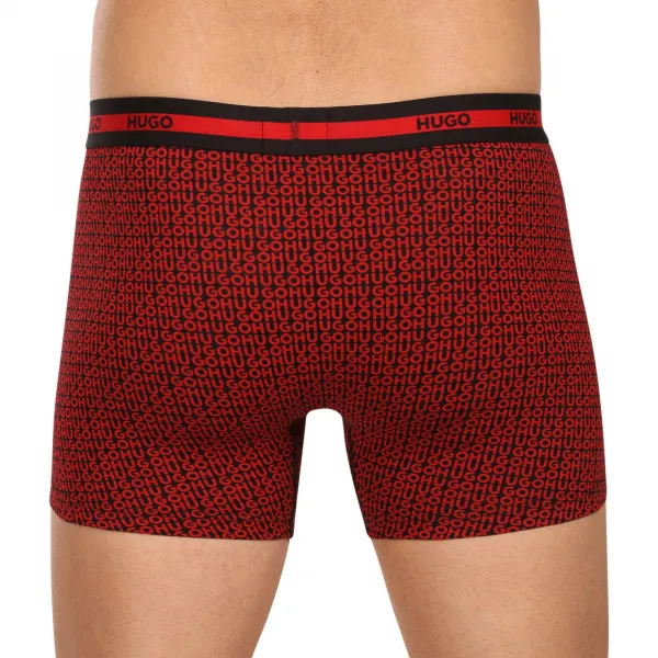 3PACK pánske boxerky HUGO viacfarebné (50545674 963) M, trenky