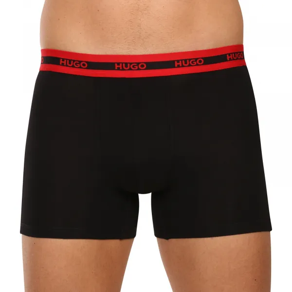 3PACK pánske boxerky HUGO viacfarebné (50545674 963) M, trenky