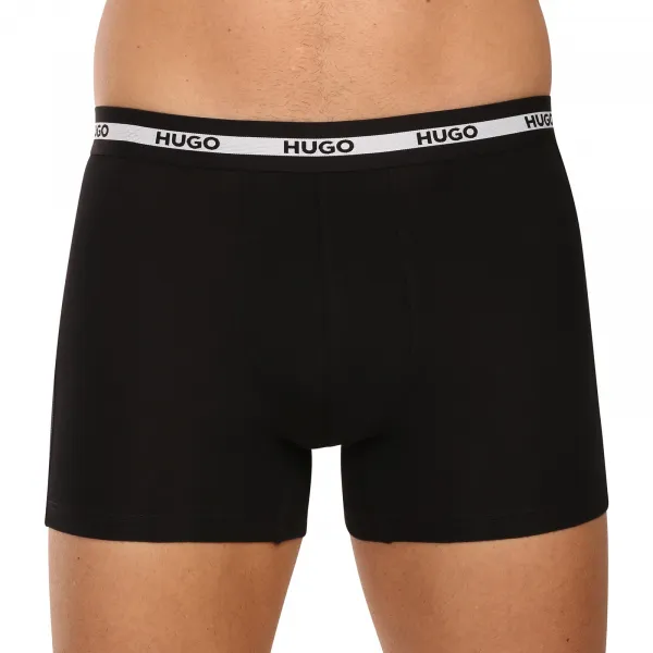 3PACK pánske boxerky HUGO viacfarebné (50545674 963) M, trenky