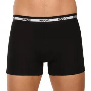 3PACK pánske boxerky HUGO viacfarebné (50545674 963) M, trenky