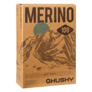 Pánske termo tričko HUSKY MERTEE merino čierné (HT0-0977) M
