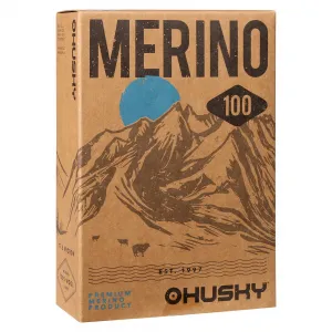 Pánske termo spodky HUSKY MEREA merino čierné (HT0-0814) M