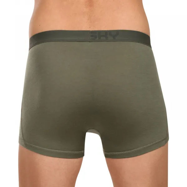 Pánske boxerky HUSKY MEX merino zelené (HT0-0816) L, trenky