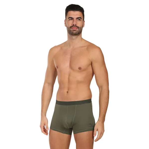Pánske boxerky HUSKY MEX merino zelené (HT0-0816) L, trenky