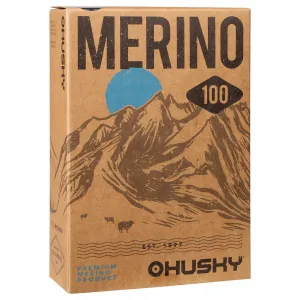 Pánske termo tričko HUSKY MEROW merino čierné (HT0-0808) M