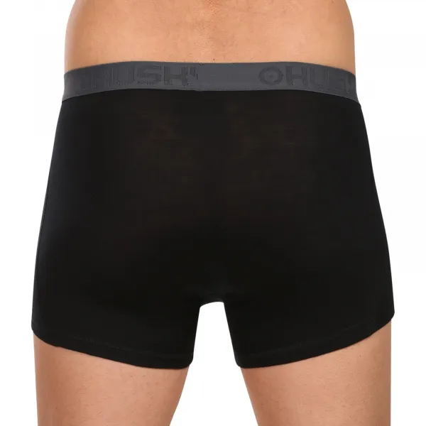 Pánske boxerky HUSKY MEX merino čierné (HT0-0815) M, trenky