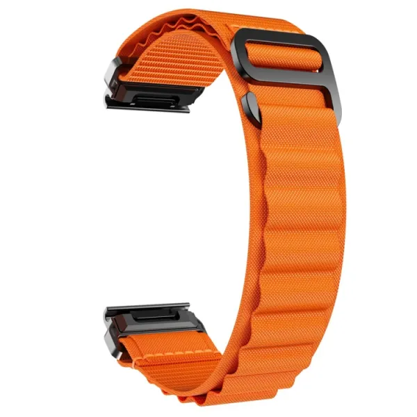 PROTEMIO Alpský ťah remienok QuickFit pre Garmin - šírka 22mm oranžový