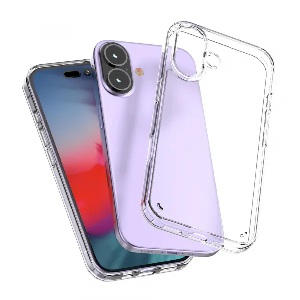 MG Clear kryt na iPhone 16, priesvitný