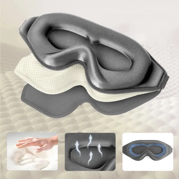 Tech-Protect Eyeshade maska na spanie, šedá