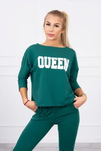 Legínovo Súprava s potlačou Queen čierna Farba: Čierna, Veľkosť: UNI