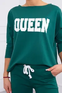 Legínovo Súprava s potlačou Queen čierna Farba: Čierna, Veľkosť: UNI