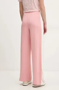 Tepláky Guess SUZANNE dámske, ružová farba, s nášivkou, V5RB00 KCO72