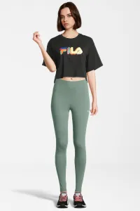 Dámske legíny Fila v silt zelenej farbe