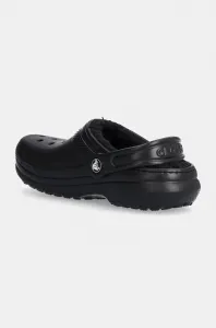 Crocs CLASSIC LINED CLOG K Unisex nazúvacia obuv, čierna, veľkosť 33/34
