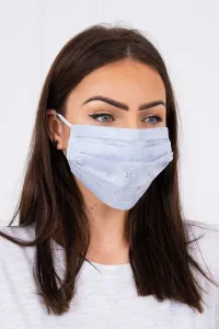 Legínovo Jednorazové chirurgické trojvrstvové rúško s filtrom Farba: Modrá, Veľkosť: UNI