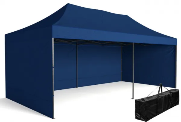 Záhradný párty stan EXPRESS modrý 3x6 m