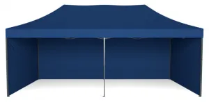 Záhradný párty stan EXPRESS modrý 3x6 m