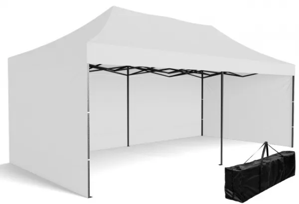 Záhradný párty stan EXPRESS biely 3x6 m