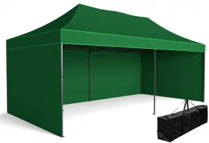 Záhradný párty stan EXPRESS zelený 3x6 m