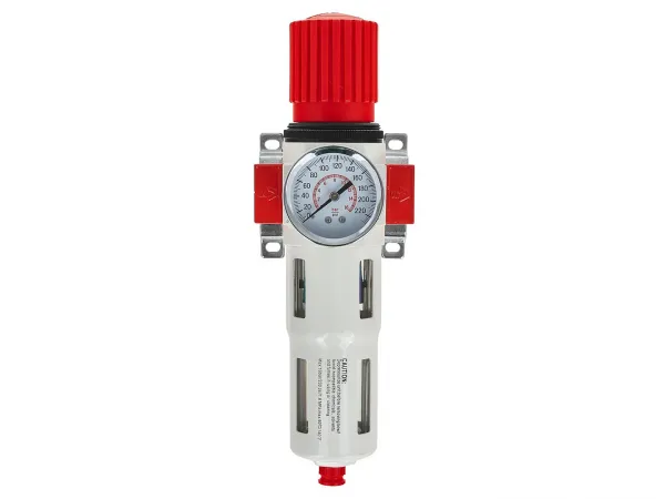 Tvardy filter-regulátor vzduchu 1/2" s manometrom