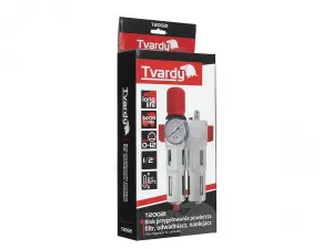 Tvardy vzduchová prípravná jednotka 1/2" – filter-regulátor s maznicou