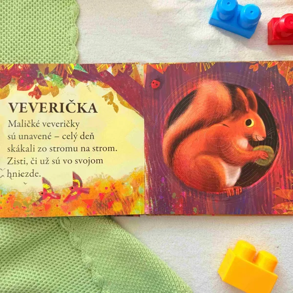 Taktik Mláďatká v lese - kniha s pružinkou
