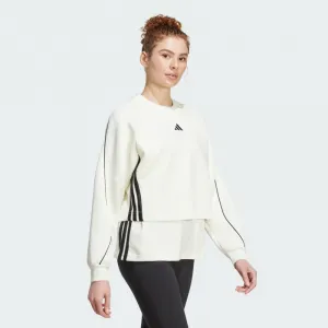 Dámska mikina ADIDAS W STADIUM SWT OWHITE BLACK