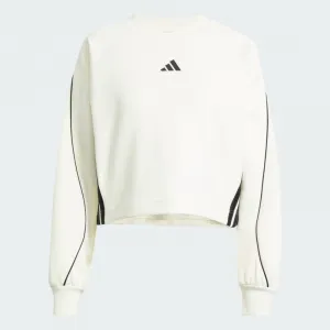 Dámska mikina ADIDAS W STADIUM SWT OWHITE BLACK