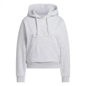 Dámska mikina s kapucňou ADIDAS W CO RUFF HD LGREYH