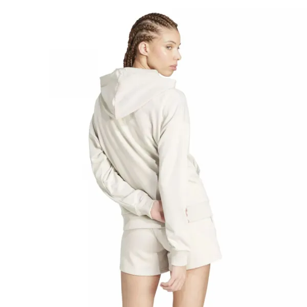 Dámska mikina s kapucňou ADIDAS W SL FT HD WONALU WHITE