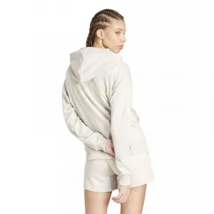Dámska mikina s kapucňou ADIDAS W SL FT HD WONALU WHITE