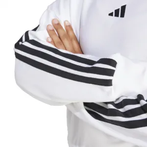 Dámska mikina ADIDAS W 3S FT SWT WHITE BLACK