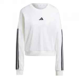 Dámska mikina ADIDAS W 3S FT SWT WHITE BLACK