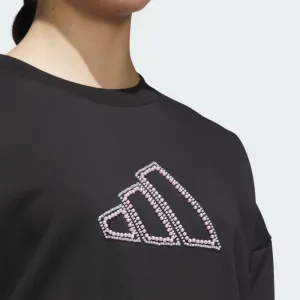 Dámska zateplená mikina ADIDAS W CO PEARL SWT BLACK