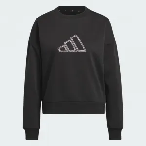 Dámska zateplená mikina ADIDAS W CO PEARL SWT BLACK