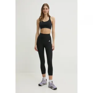 Dámske tréningové 3 4 nohavice ADIDAS OPT ESS ST 3 4 BLACK