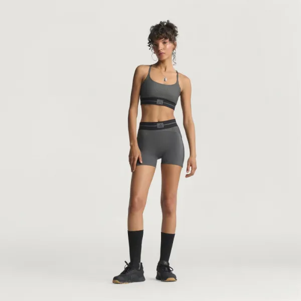 Dámske tréningové kraťasy ADIDAS HYG RIB 1 4 GRESIX BLACK