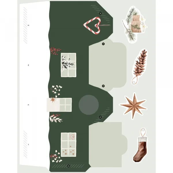 Kreatívna súprava – Adventný kalendár
