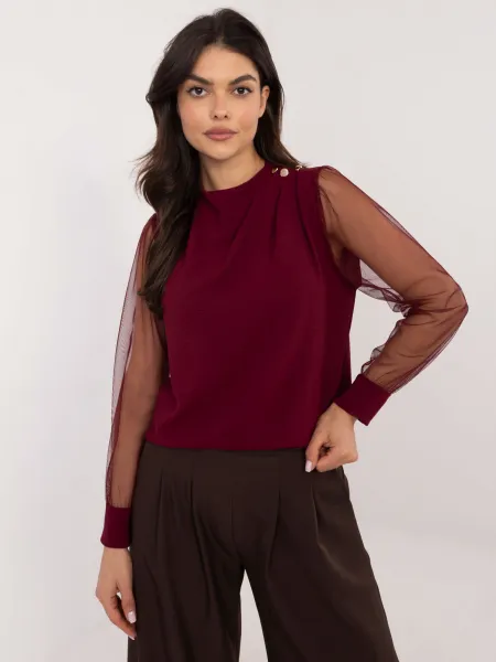 Blouse-MI-BZ-278519.03X-burgundy