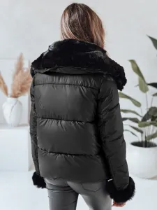 Dámska zimná bunda s odnímateľnou kožušinou