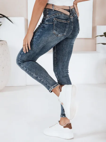 Dámske skinny rifle, granátové